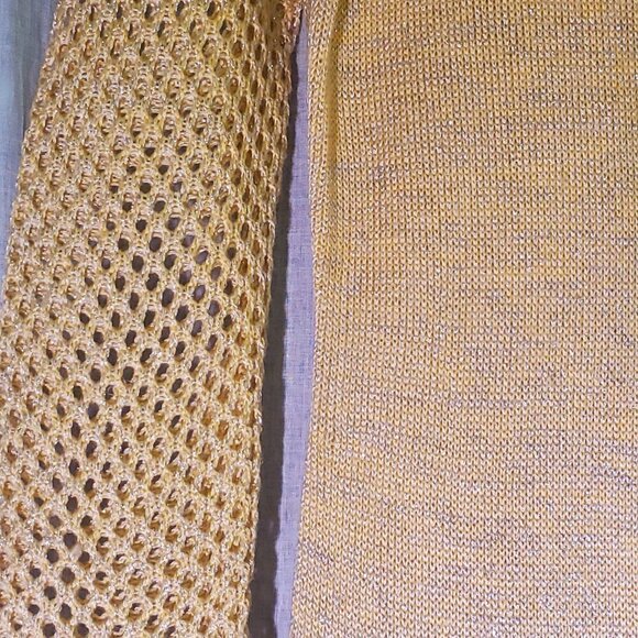 Vintage Anne Fogarty Rare 1960's Gold Knit Gown - Near Mint Condition - Picture 6 of 10